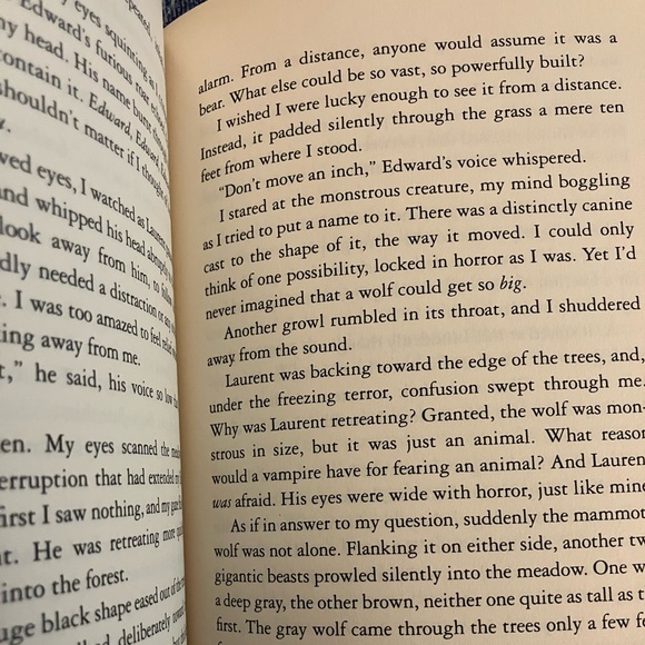 New Moon Paperback Book Poster Limited Tie In Movie Edition by Stephenie Meyer - Picture 11 of 17